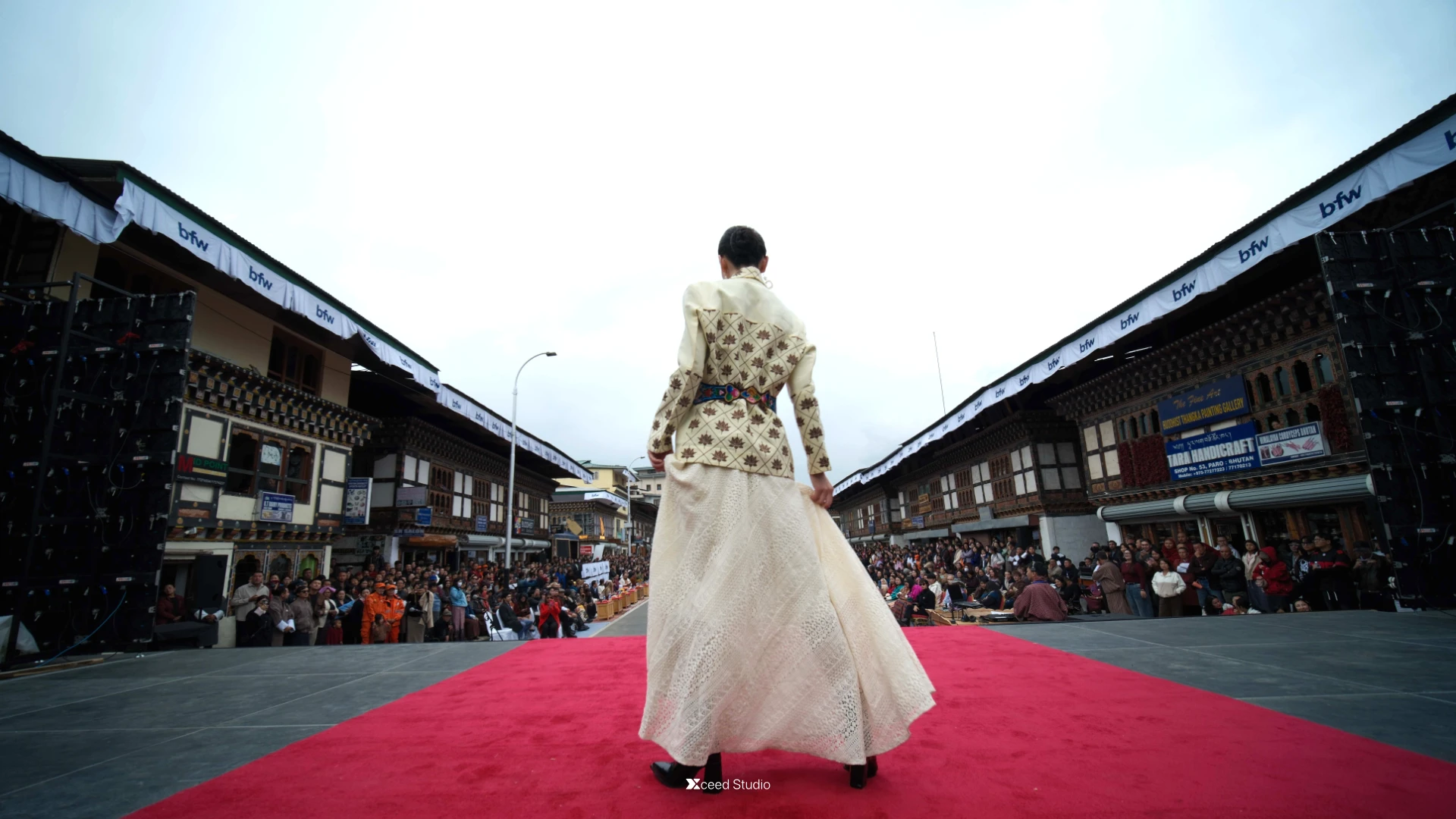 Bhutan Fashion Week 2025 runway show captured in stunning 4K quality showcasing Bhutanese designer collections