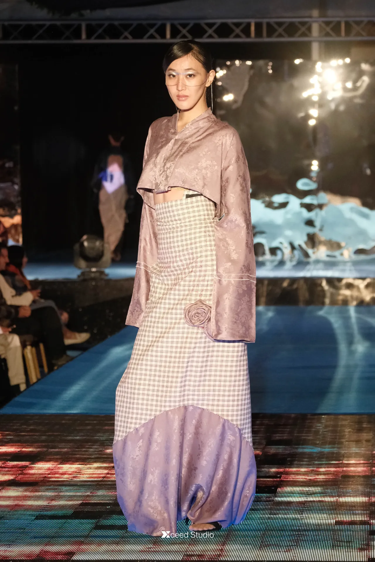 Tashi Palden Gyamtsho, Model runway photography during the main event at Royal Textile Academy, Thimphu, Bhutan.